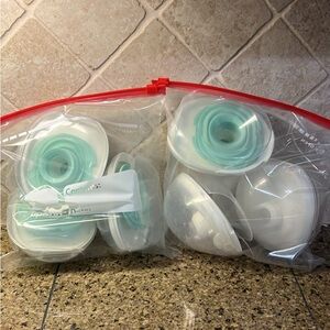 Willow Go Pump milk collection cups